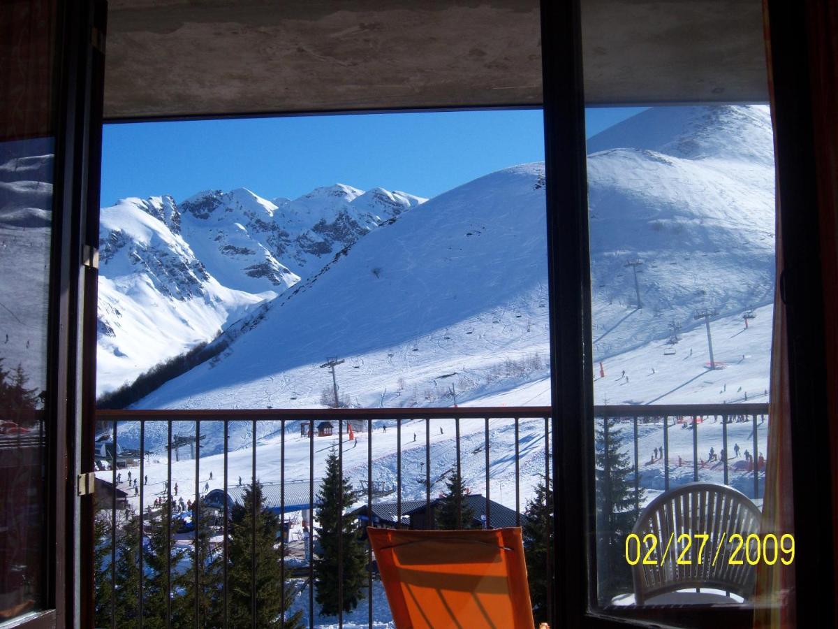 Appartement d'une chambre avec balcon a Gouaux de Larboust Extérieur photo